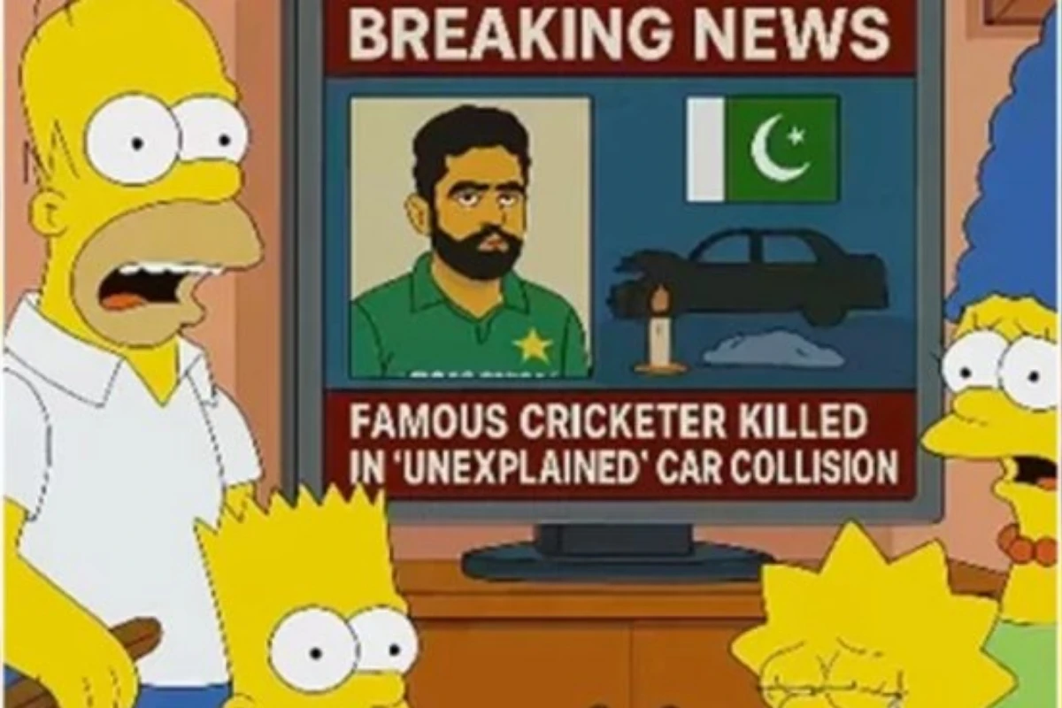 The Simpsons’ Prediction of Famous Pakistani Cricketer’s Death in Car Crash: What’s the Truth?