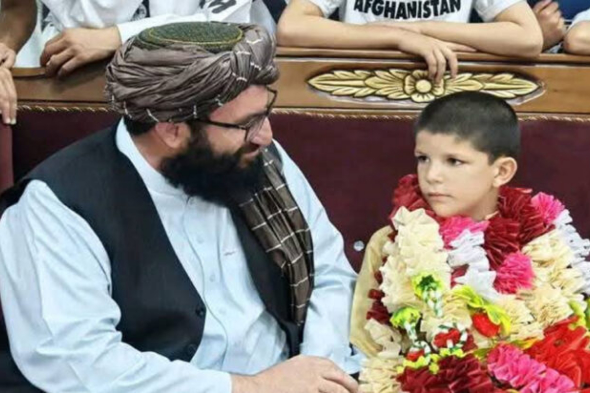 Who is Samiullah? Afghan Kid Receives Warm Welcome by Afghan Taliban in Kabul