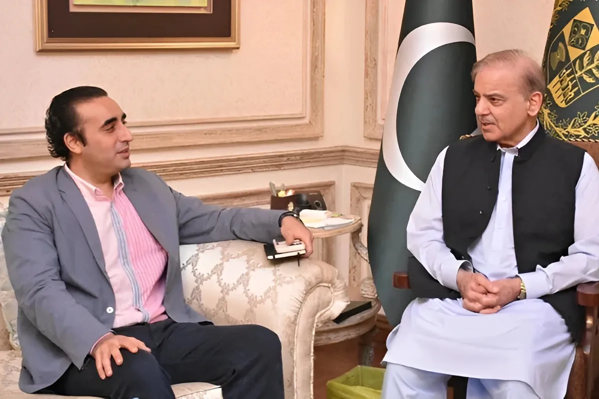 PM Shehbaz Meets Bilawal Bhutto for Condolence Visit