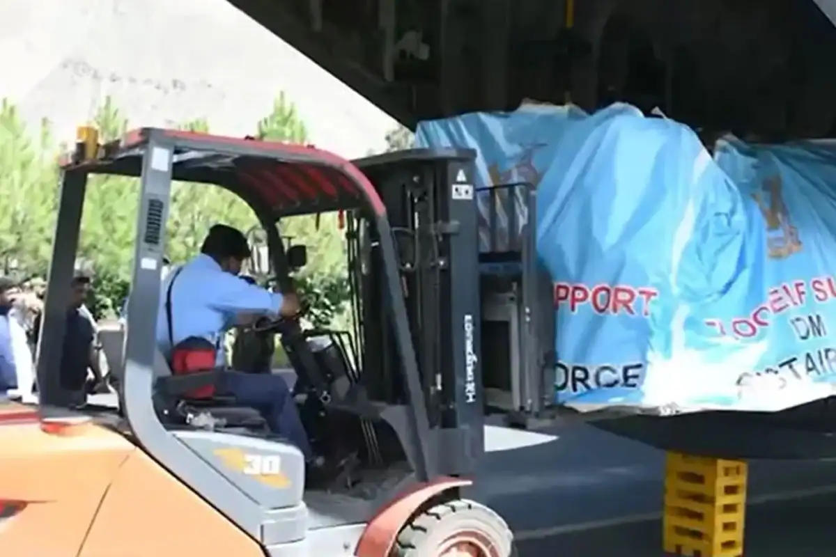 PAF Launches Relief Operation in Gilgit-Baltistan After Deadly Floods