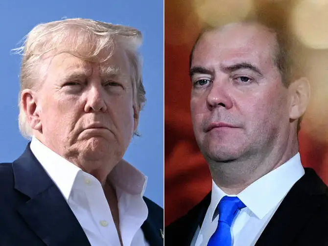 Trump Orders Nuclear Submarines After Russian Threat