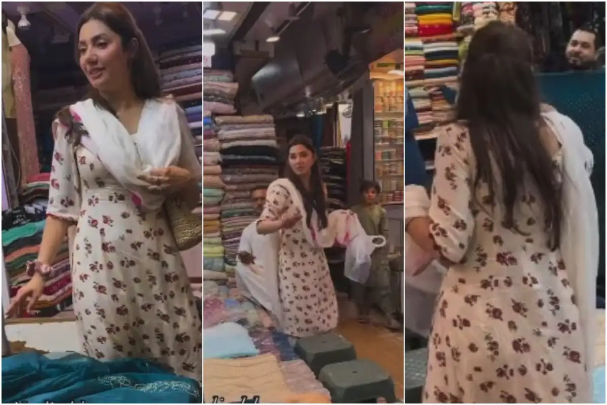 Mahira Khan spotted bargaining like a pro in Karachi market: Video goes viral
