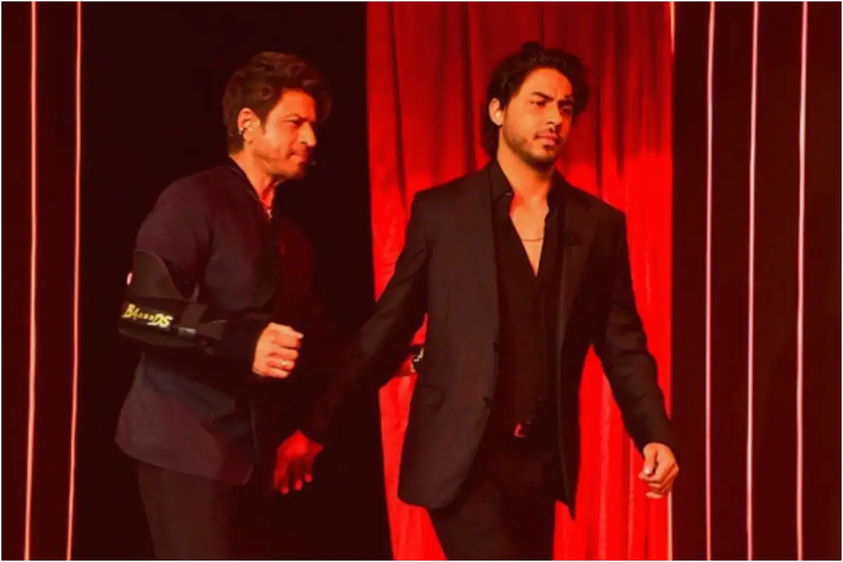 Shah Rukh Khan Introduces Aryan Khan As Director At ‘The Ba**ds Of Bollywood’ Preview Launch