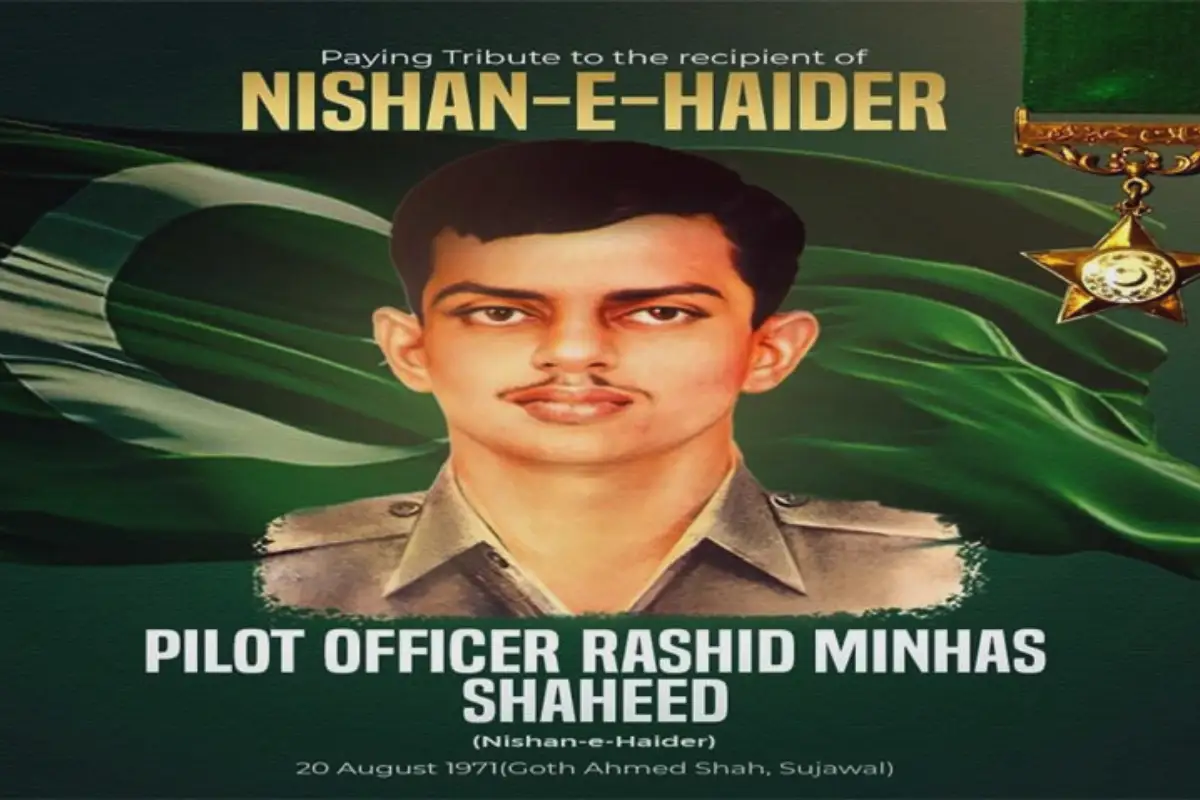 Pakistan Military Honors National Hero Rashid Minhas on His Martyrdom Anniversary