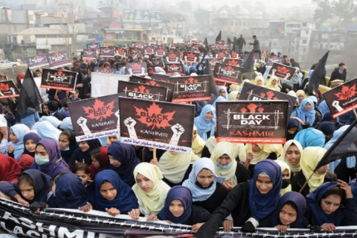 India’s Independence Day Being Observed as Black Day by Kashmiris Worldwide