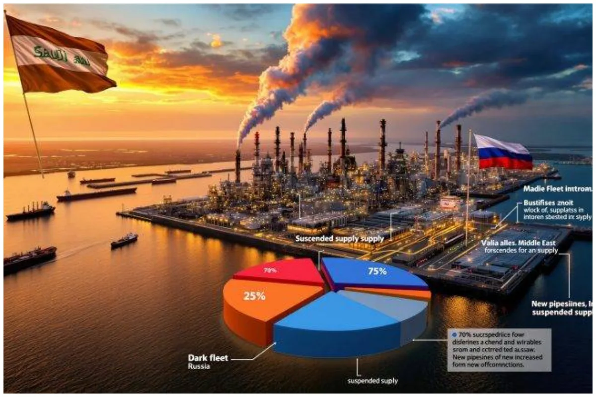 Saudi Arabia, Iraq Halt Oil Supply to Indian Company Nayara Energy
