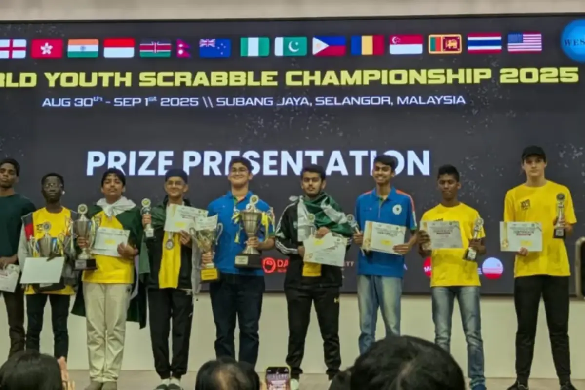 Seven-Year-Old Taimoor Waseem Shines as Pakistan Secures Sixth Global Youth Scrabble Crown