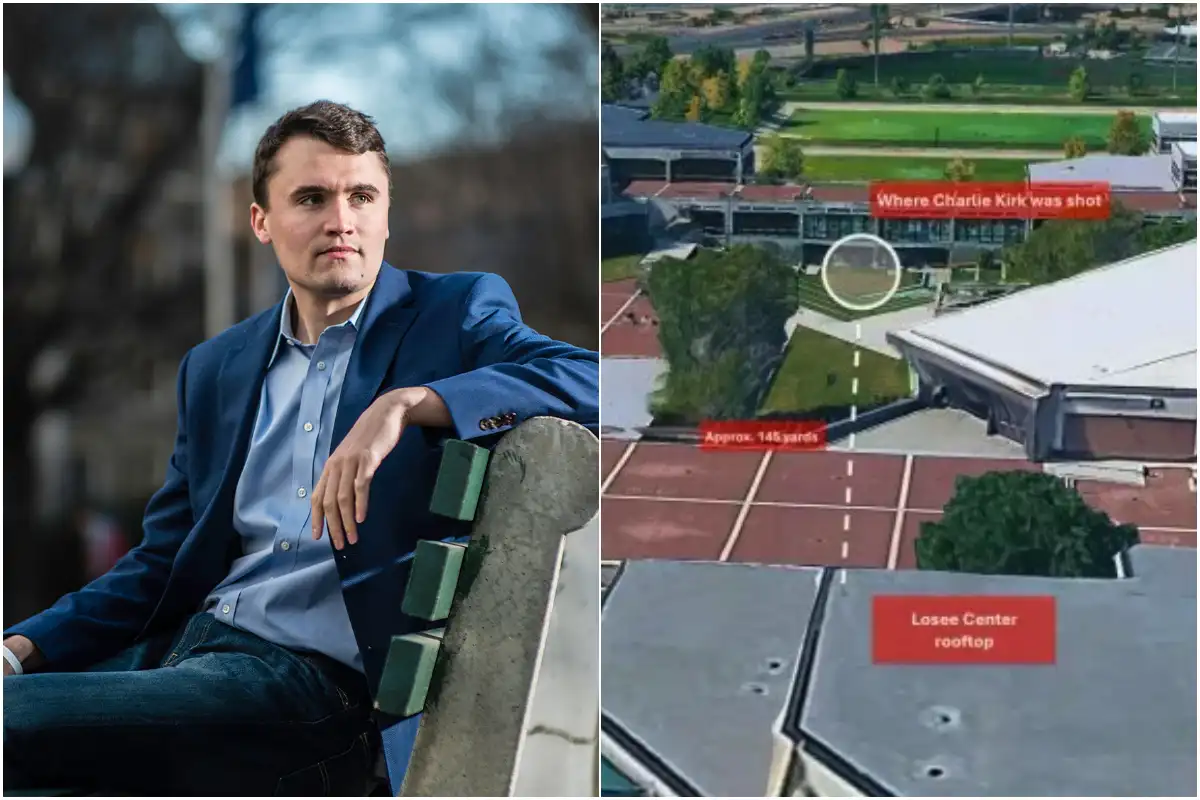 Charlie Kirk Assassinated at Utah Valley University; Maps Show Possible Shooter’s Viewpoint