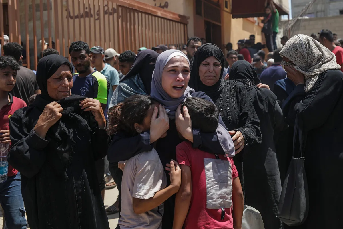 90 Killed in Gaza as Israeli Army Bombs Shelters of Displaced Palestinians