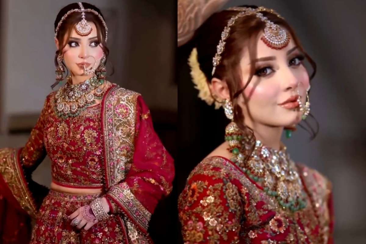 Alizeh Shah bridal look photos