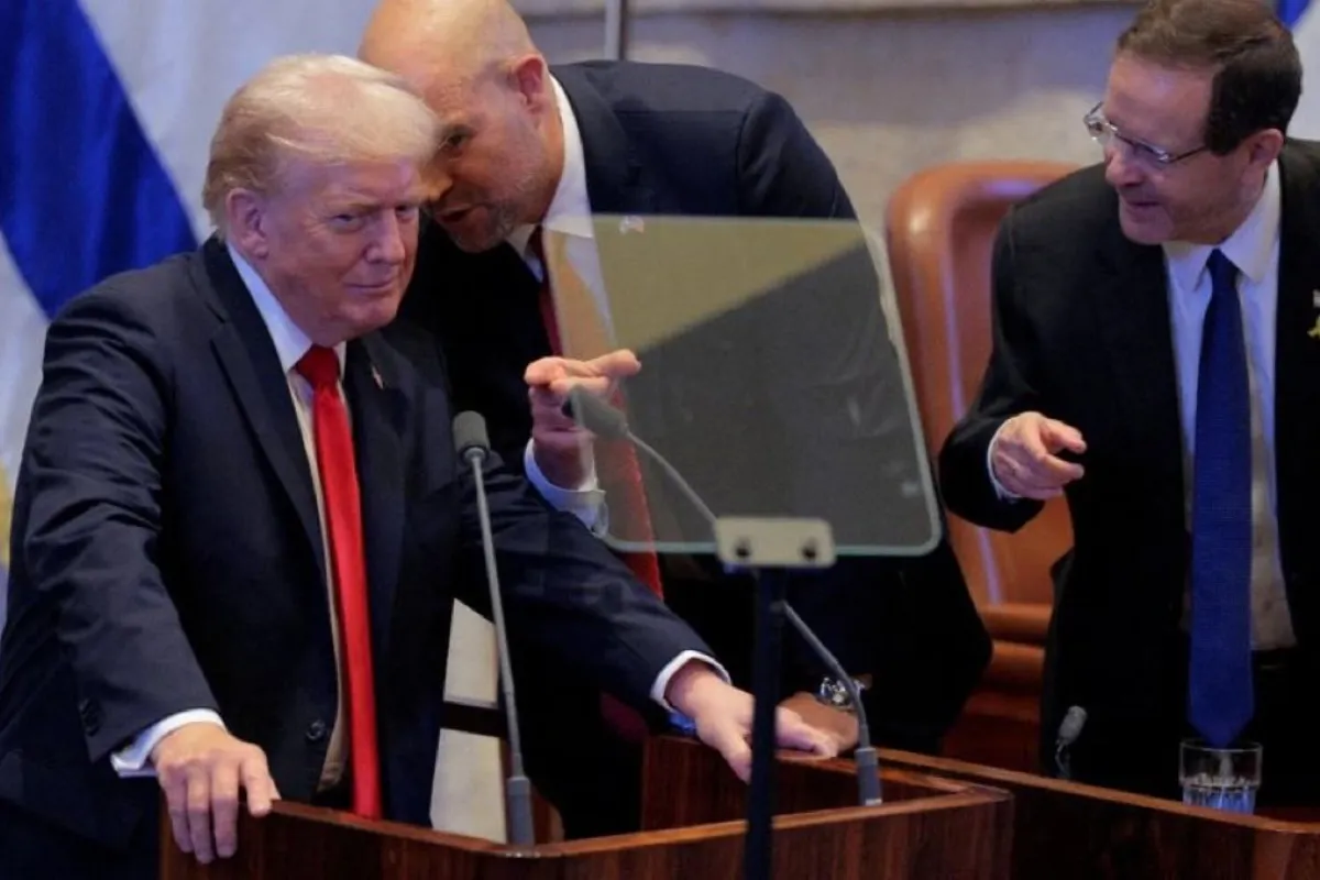 Trump Israeli Parliament Speech