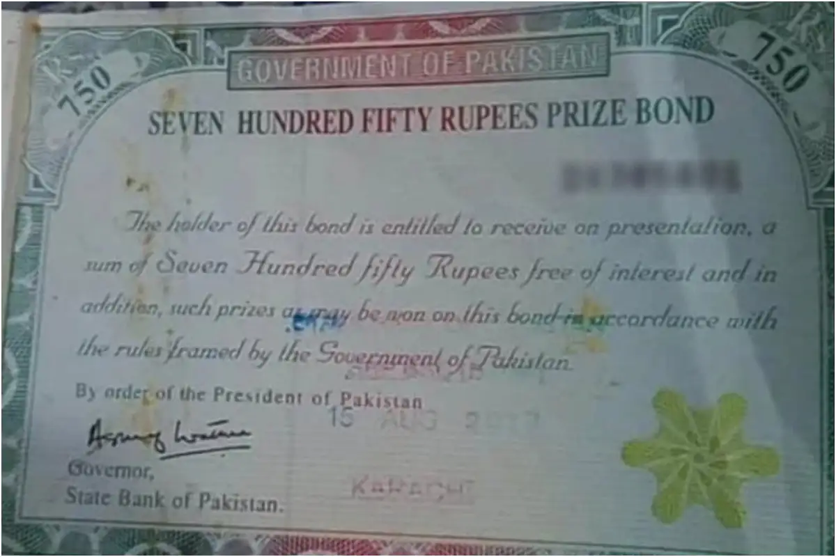 Rs 750 Prize Bond Draw Date October 2025
