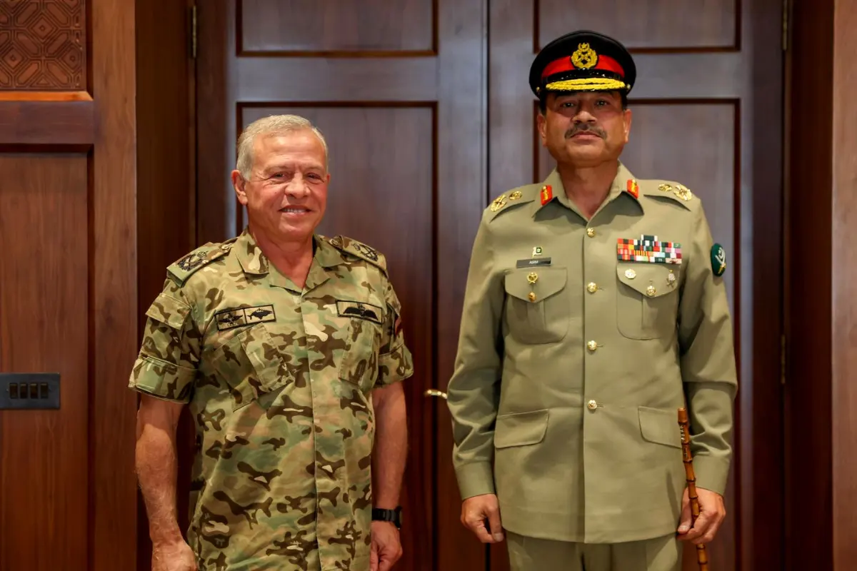 Field Marshal Asim Munir meets Jordan’s King Abdullah II to boost defence and security ties