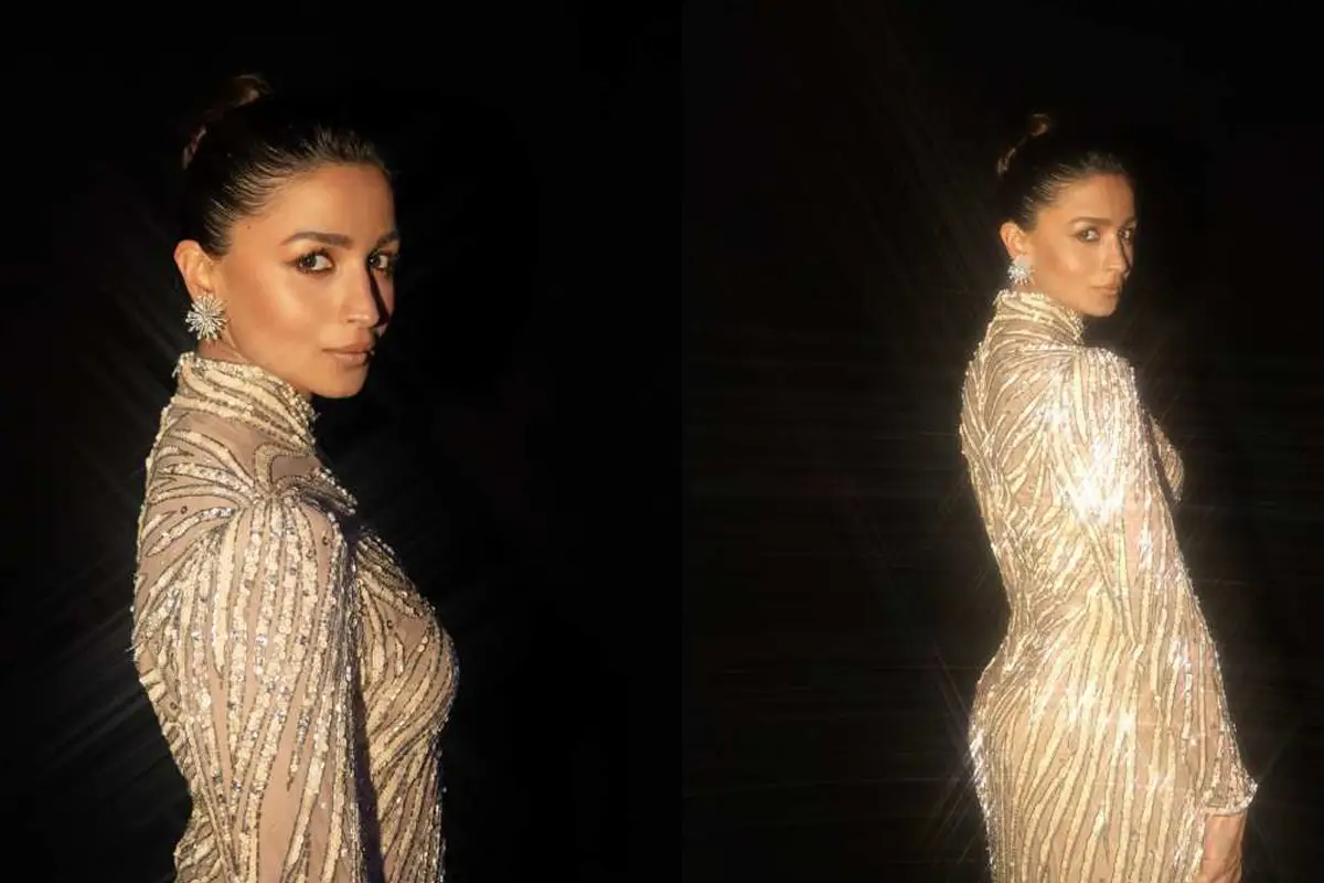 Alia Bhatt Stuns Fans in Dubai with Vintage Look