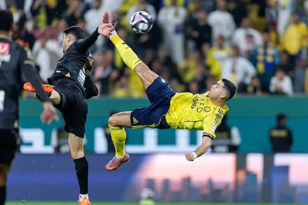 Cristiano Ronaldo Scores Stunning Bicycle Kick at 40 in Saudi League