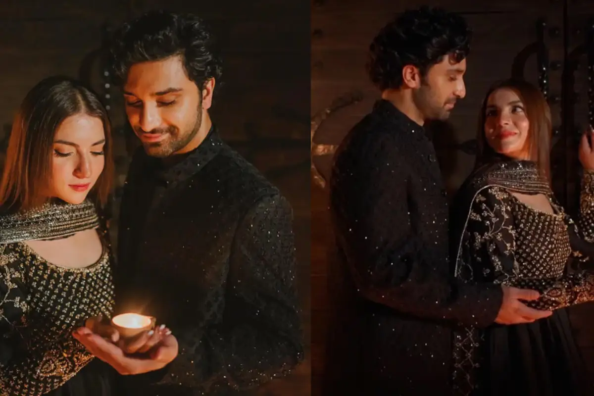 Dananeer Mobeen and Ahad Raza Mir Spark Marriage Rumors After Bridal Shoot