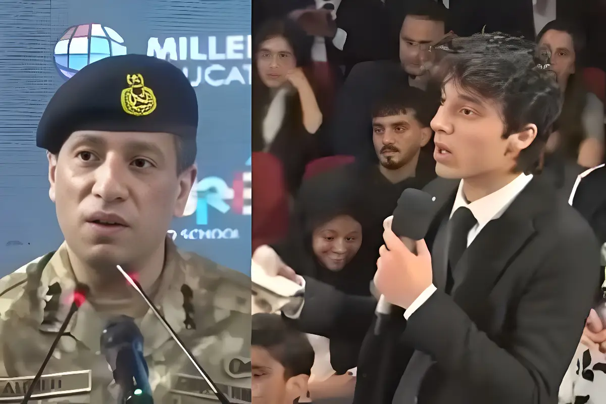 DG ISPR Highlights Importance of National Defense in Meeting with Students