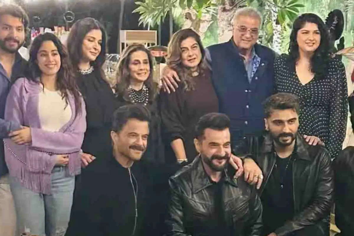 Janhvi Kapoor’s PDA with Shikhar Pahariya’s steals spotlight at Boney Kapoor’s 70th Birthday