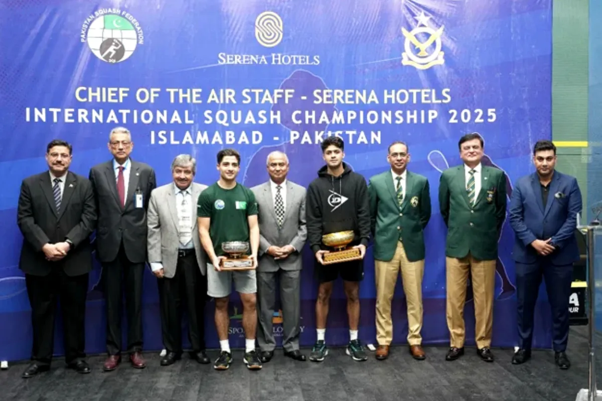 Noor Zaman Wins Chief of the Air Staff Squash Championship 2025