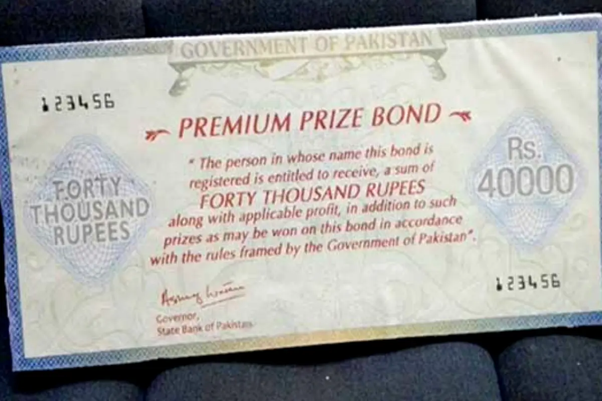 Rs40,000 prize bond December 2025 winners announced