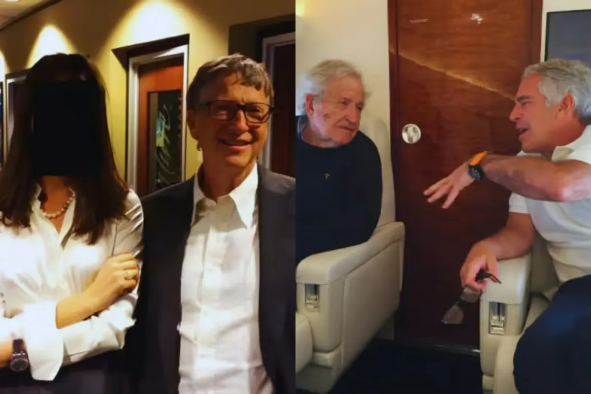 New Epstein Photo Leak Shows Bill Gates and Noam Chomsky