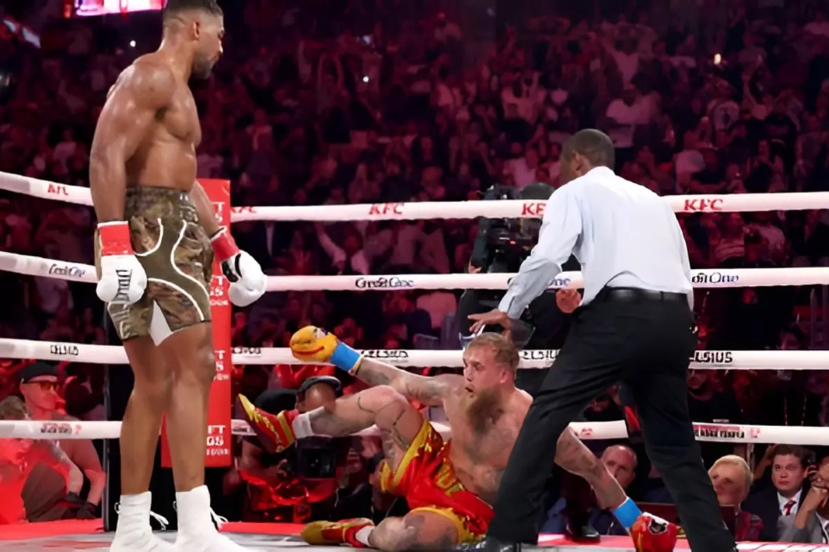 Jake Paul Knocked Out in Heavyweight Clash Against Anthony Joshua