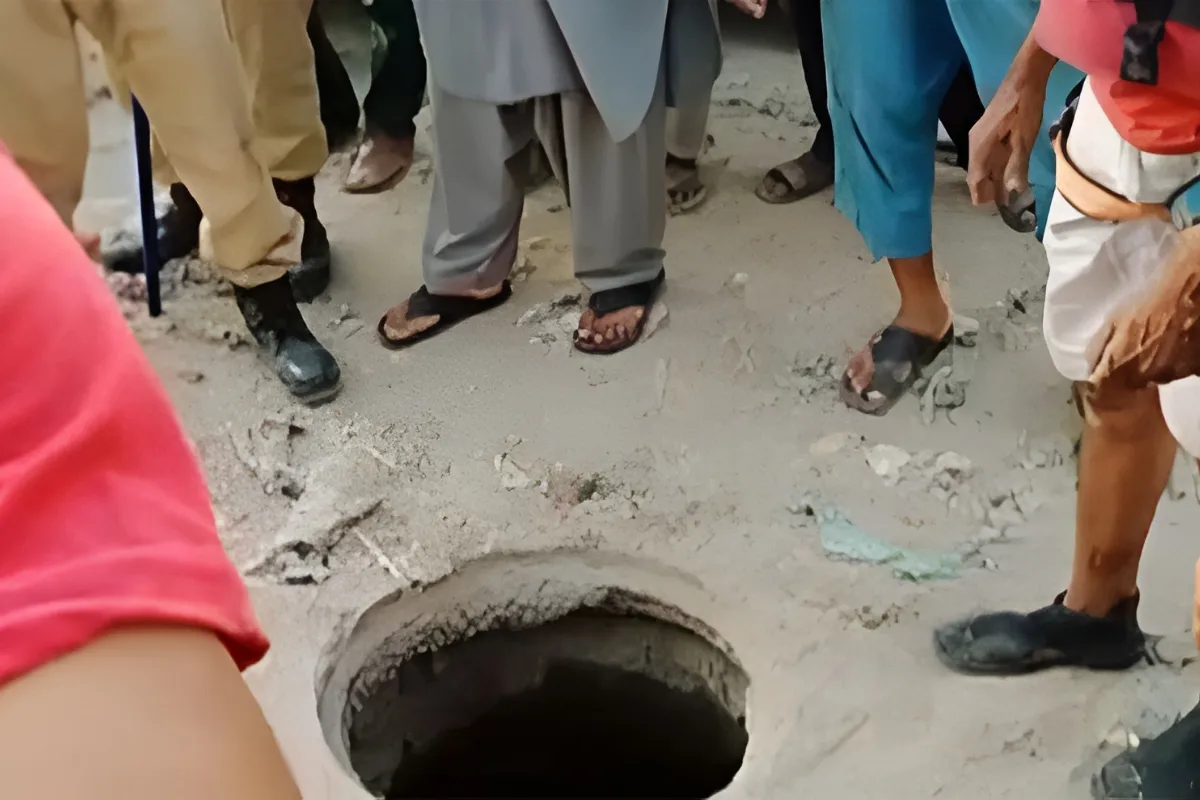 Three-Year-Old Boy Missing After Falling Into Open Manhole in Karachi