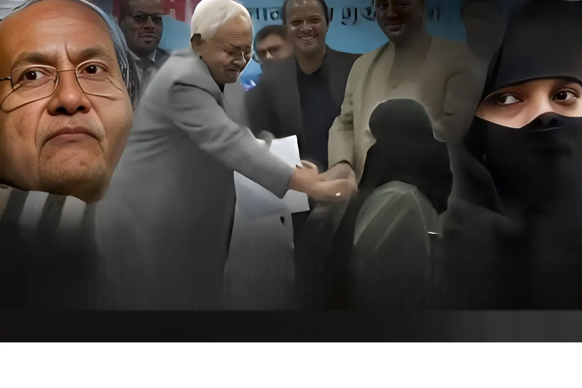 Congress Demands Nitish Kumar’s Resignation After Hijab Controversy