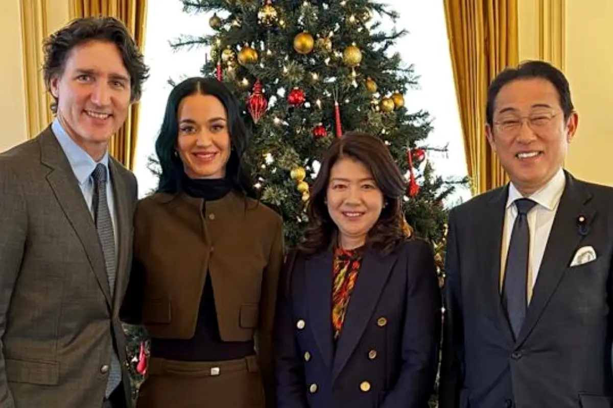 Justin Trudeau and Katy Perry go public in a diplomatic moment
