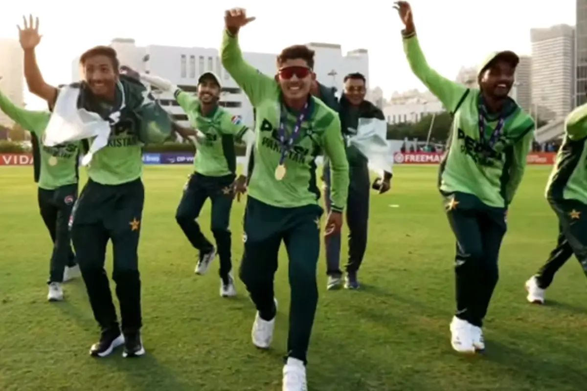 Pakistan U-19 beats India, celebrates with viral ‘Dhurandhar’ dance