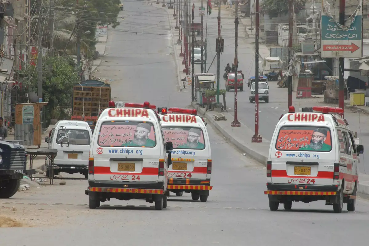 Karachi Jacob Lines gas cylinder blast