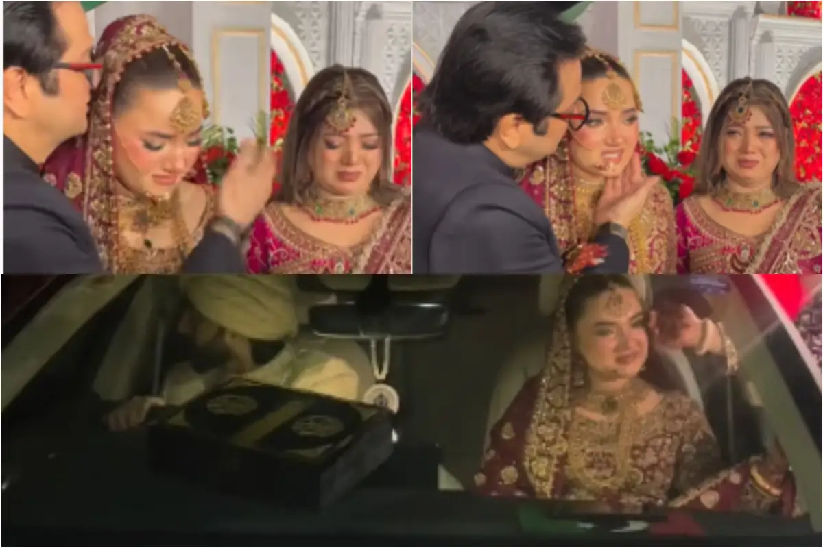 Rabeeca Khan Emotional Rukhsati Viral Video