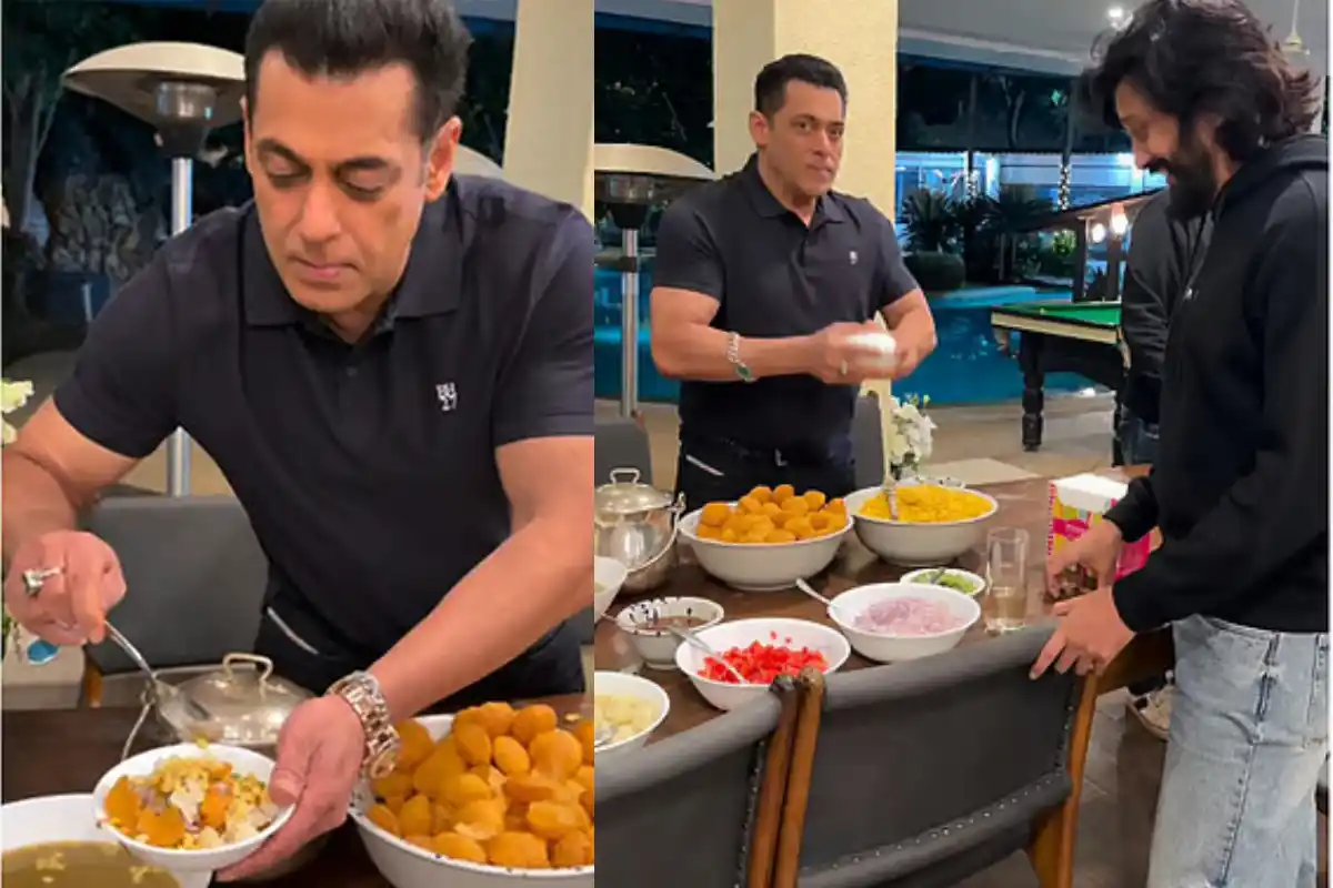 Salman Khan cooks bhel puri for friends, wins hearts as ‘Chef Bhai’