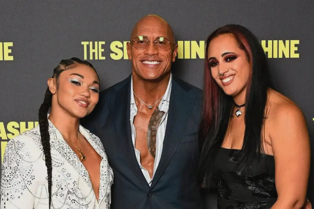 Dwayne Johnson’s Daughter Ava Raine Goes Public With NXT Star Tatyanna Dumas