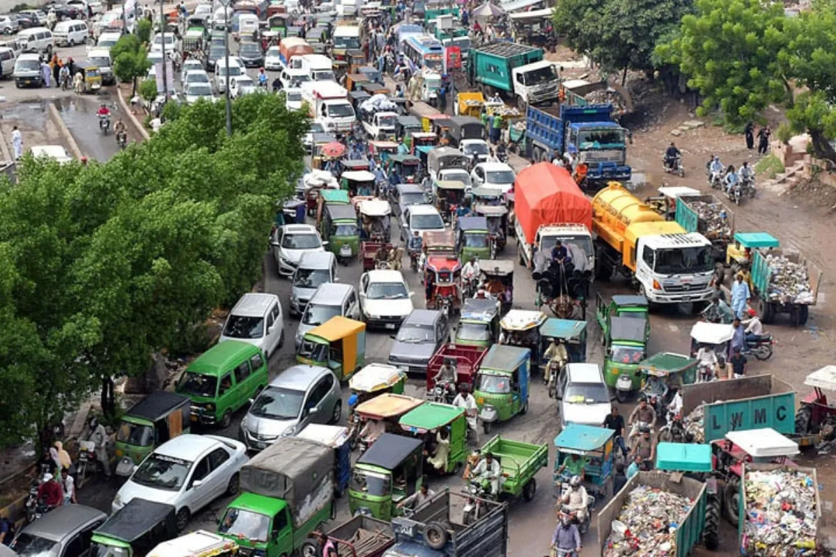 Severe Traffic Jams Reported Across Karachi