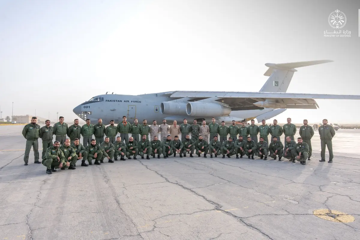 PAF F-16 Block-52 Jets Participate in Multinational Exercise in KSA