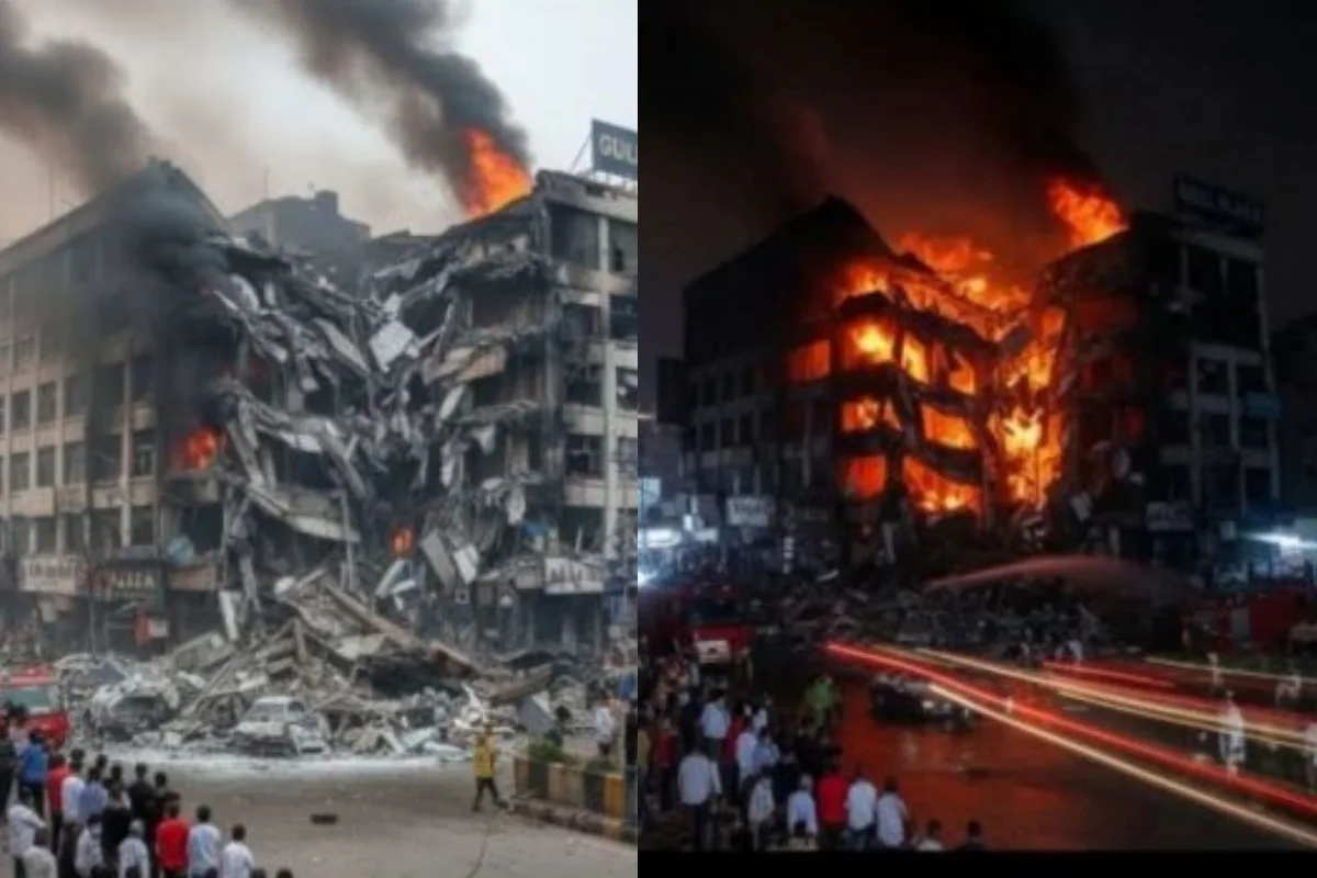 Gul Plaza Turns Graveyard as Rescue Teams Search for the Lost