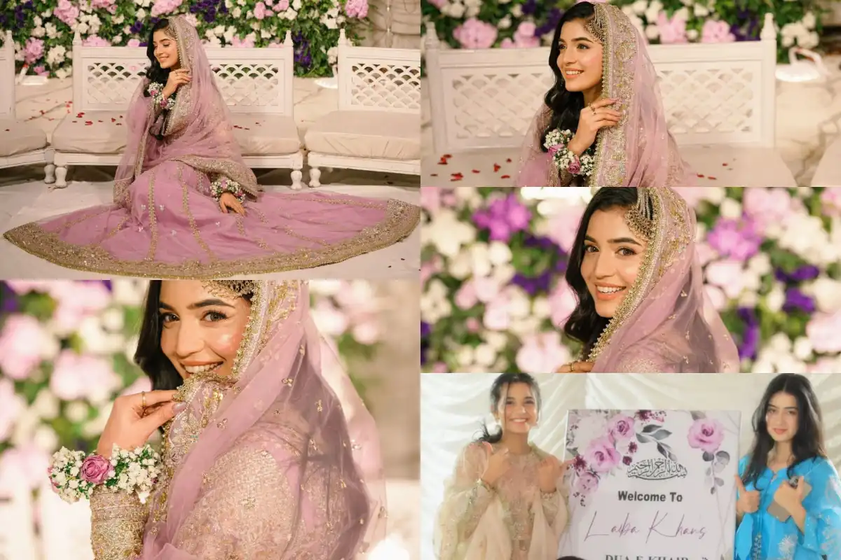Actress Laiba Khan’s Dua e Kher Event: Looking Tremendous