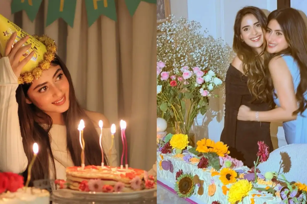 Sajal Aly 32nd Birthday Celebrations Pictures