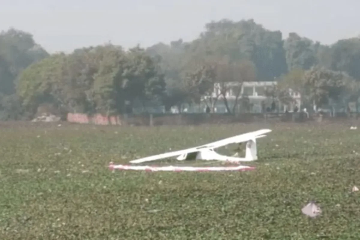 Indian Air Force Training Plane Crashes in Prayagraj