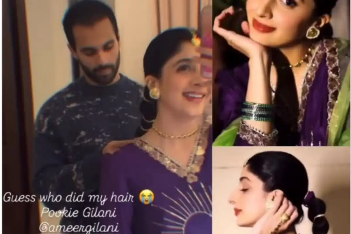 Ameer Gilani Styles Marwa Hocane’s Hair in Adorable Video