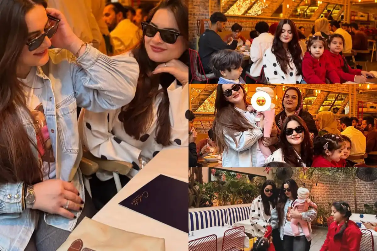 Minal and Aiman Khan Enjoy Family Time Together