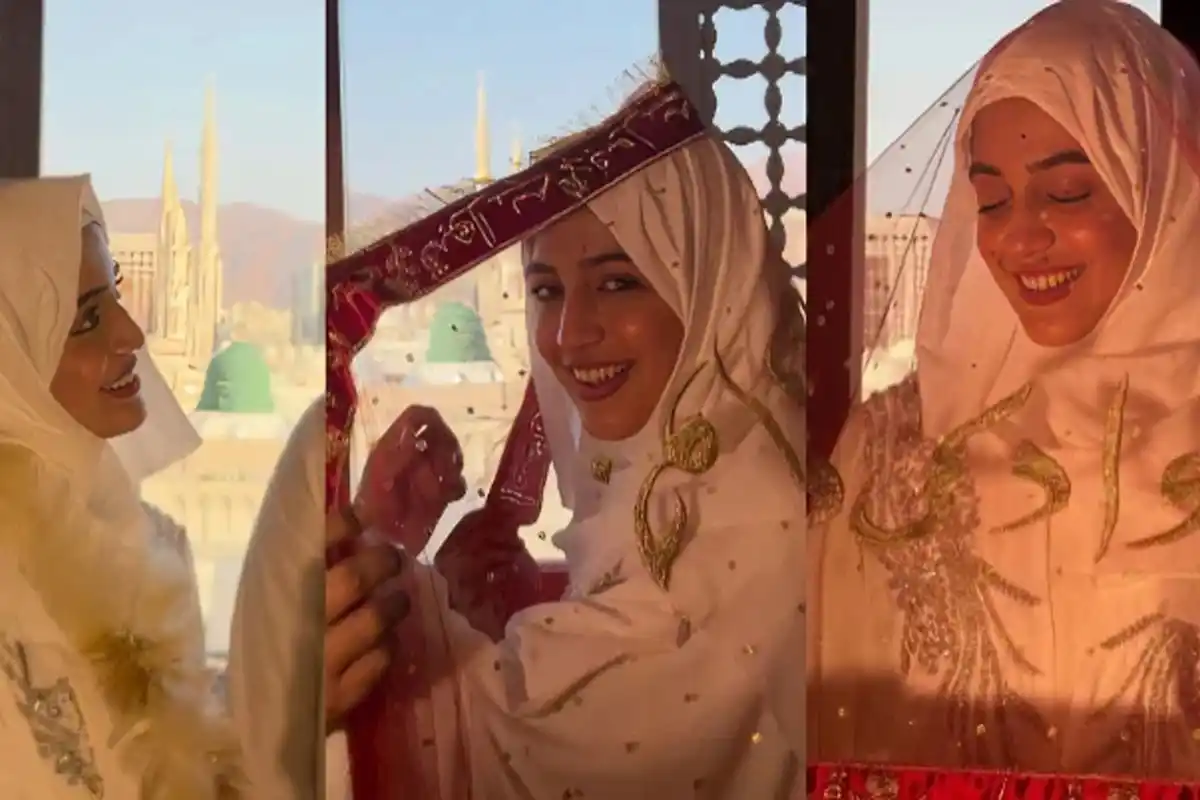 Who Is Laiba Khan’s Husband Jawad? Actress shares nikkah pictures from Madinah