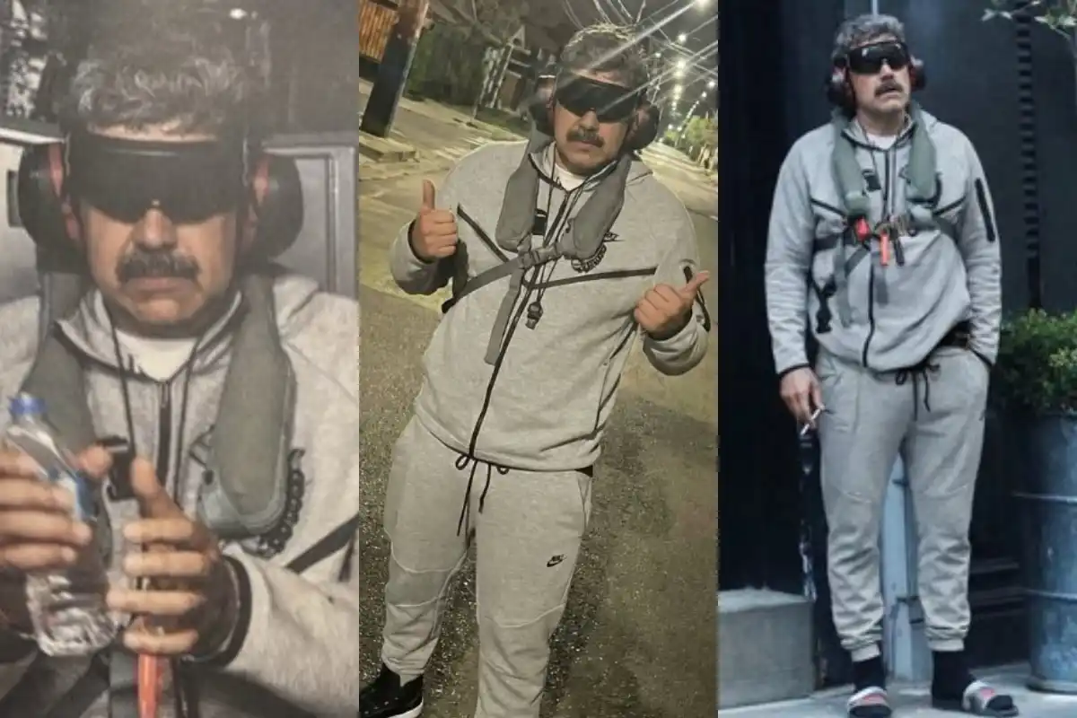 Nicolás Maduro’s Nike Tracksuit Becomes Viral Sensation