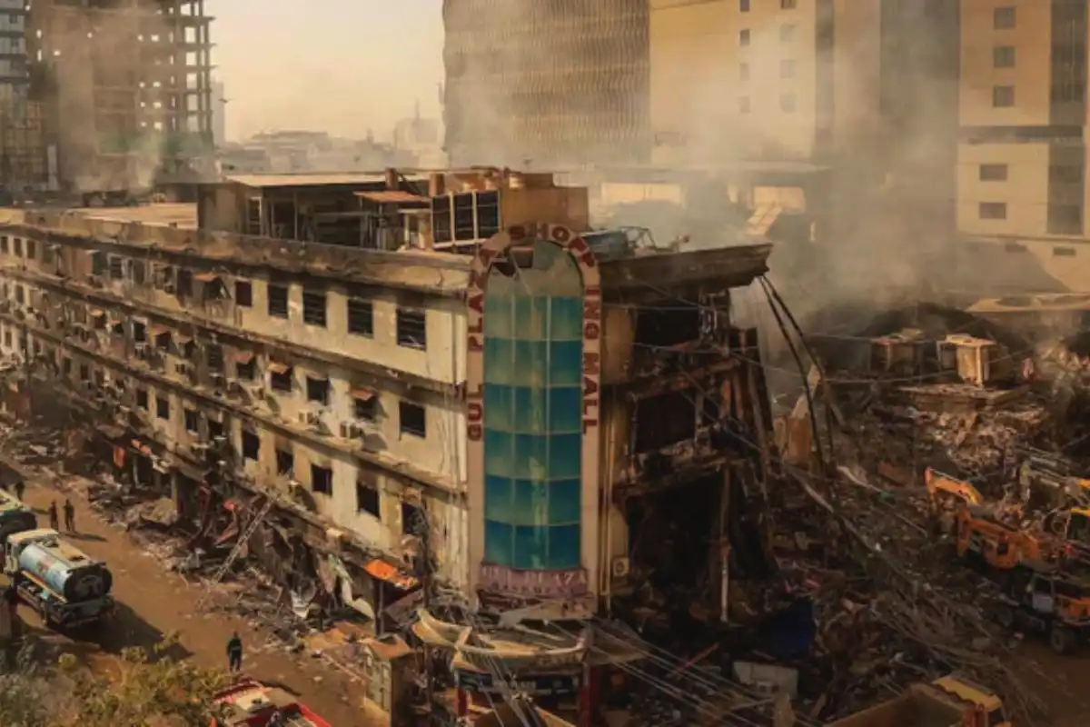 Gul Plaza Fire Tragedy: Search Operation to End Today, Says DC South