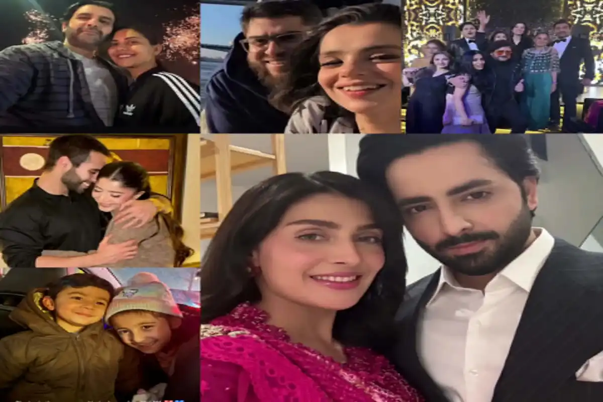 New Year’s 2026: Pictures from Pakistani Celebrities Celebrations