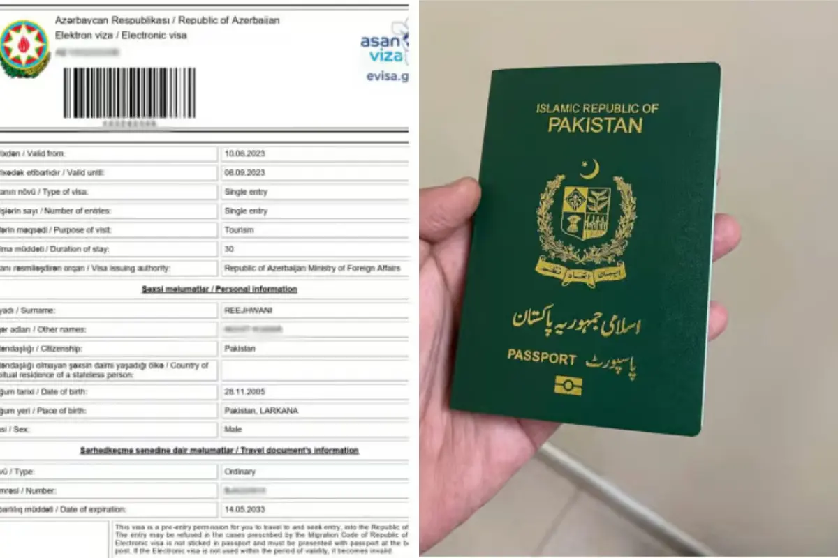 Azerbaijan visit visa fee, services charges in Pakistan – Jan 2026