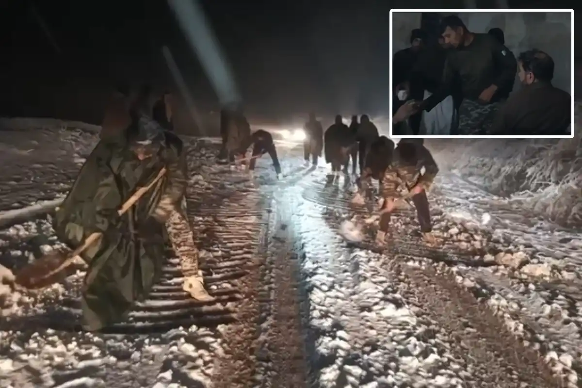 Pakistan Army snow relief Tirah