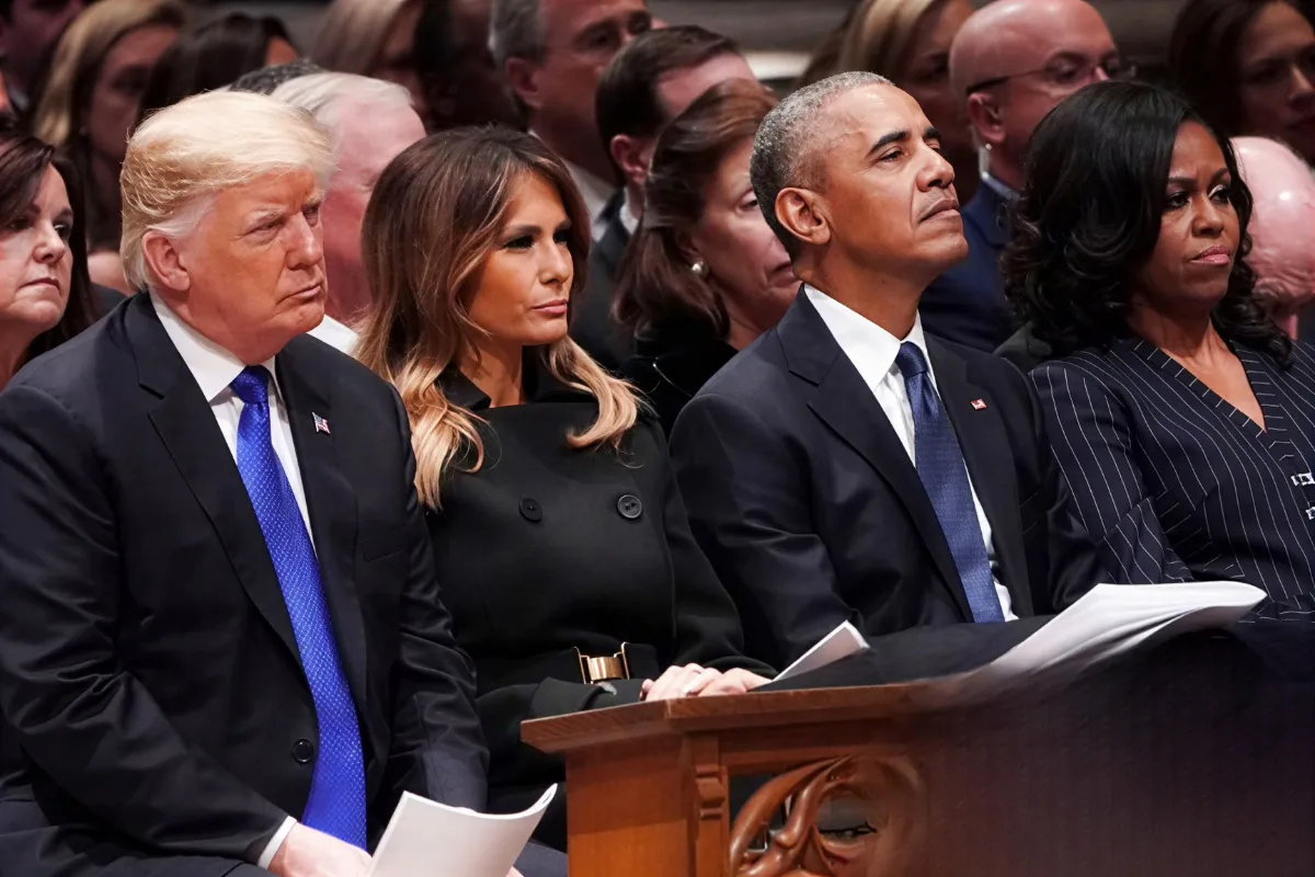 Trump Shares Racist Video Targeting Obama and Michelle, Faces Backlash