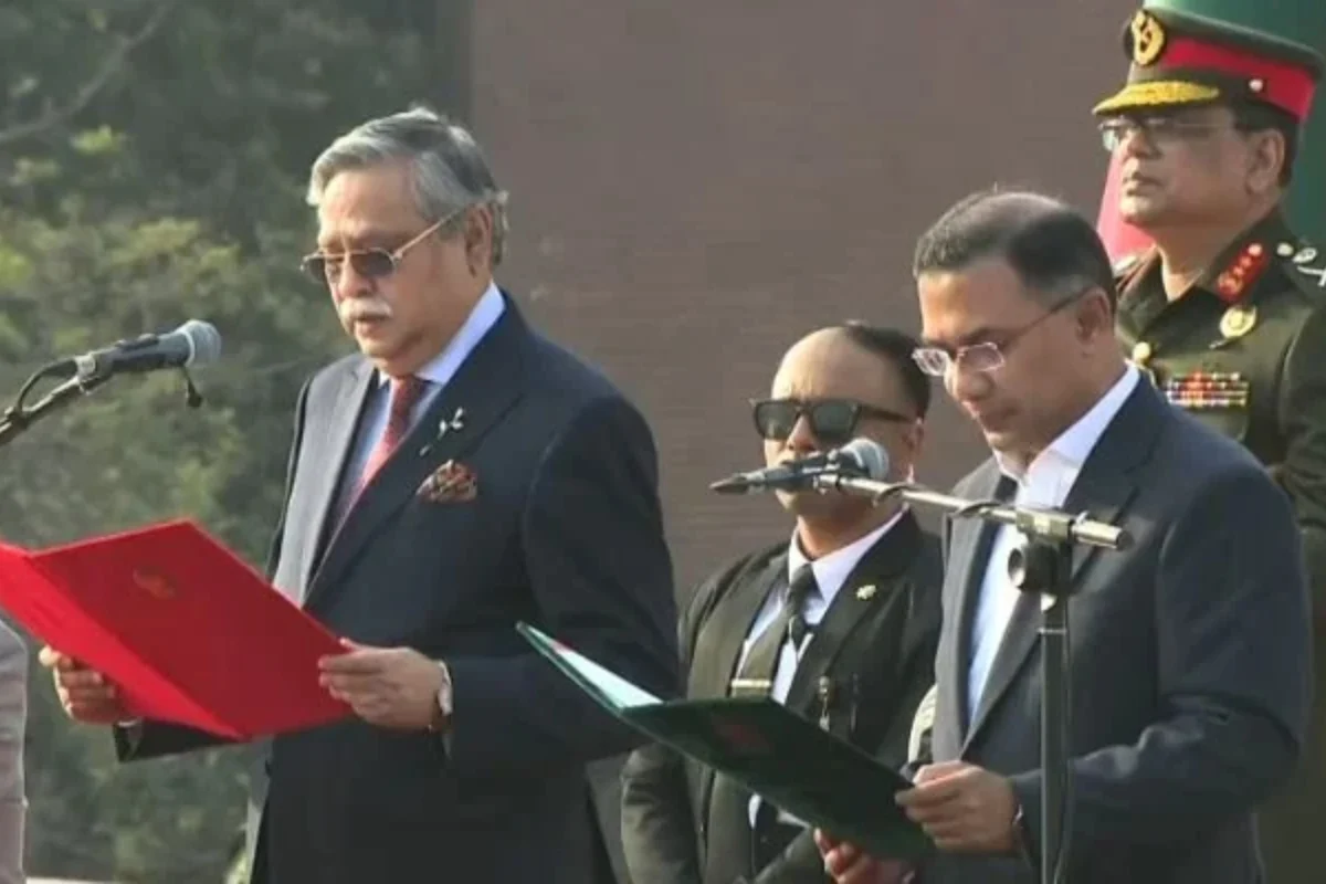 Tarique Rahman Sworn In